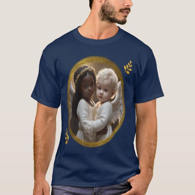 Baby Änglar T Shirt (Framsida)