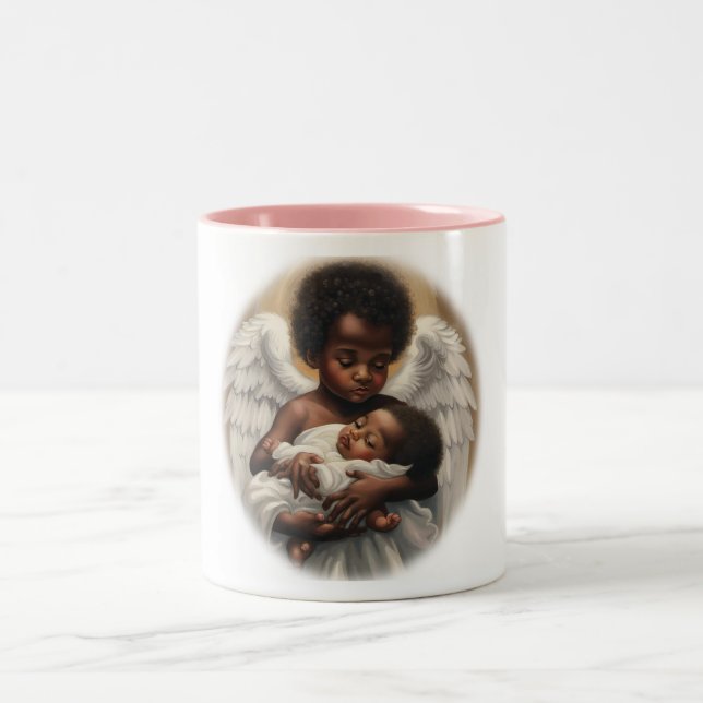 Baby Änglar Två-Tonad Mugg (Center)