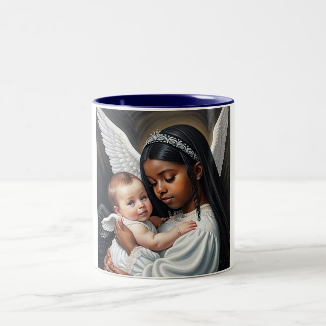 baby Änglar Två-Tonad Mugg (Center)