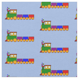 Baby ångmotor, Tåg, blå Tyg