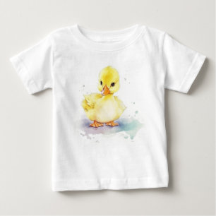 Baby Anka 2 Vattenfärg T Shirt