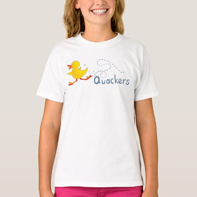 Baby Anka-kvarterare Tee Shirt (Framsida)