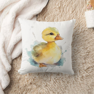 Baby Anka Watercolor Dekorativ kudde