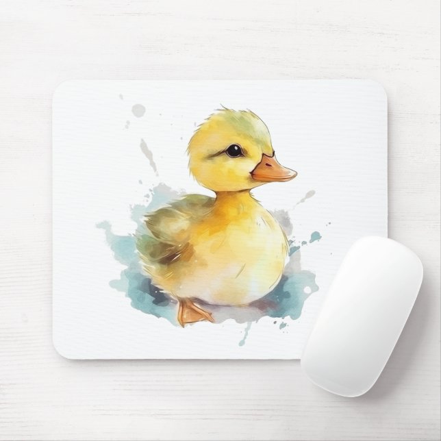 Baby Anka Watercolor Mousepad Musmatta (Med mus)
