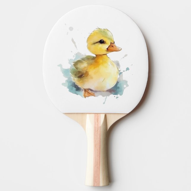 Baby Anka Watercolor Ping Pong Paddle Pingisracket (Framsidan)