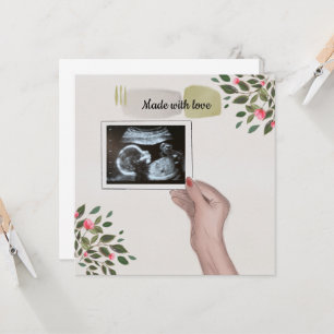 Baby annons Scan Bild