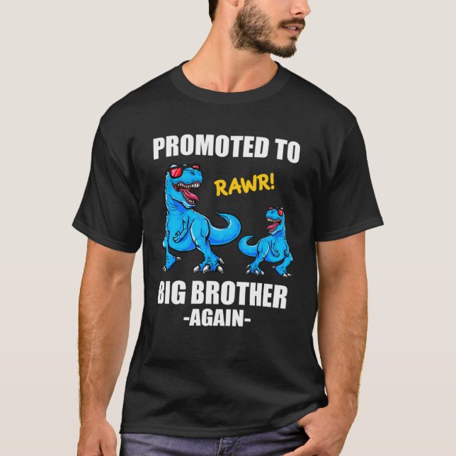 Baby-annonser till storebror t shirt (Framsida)