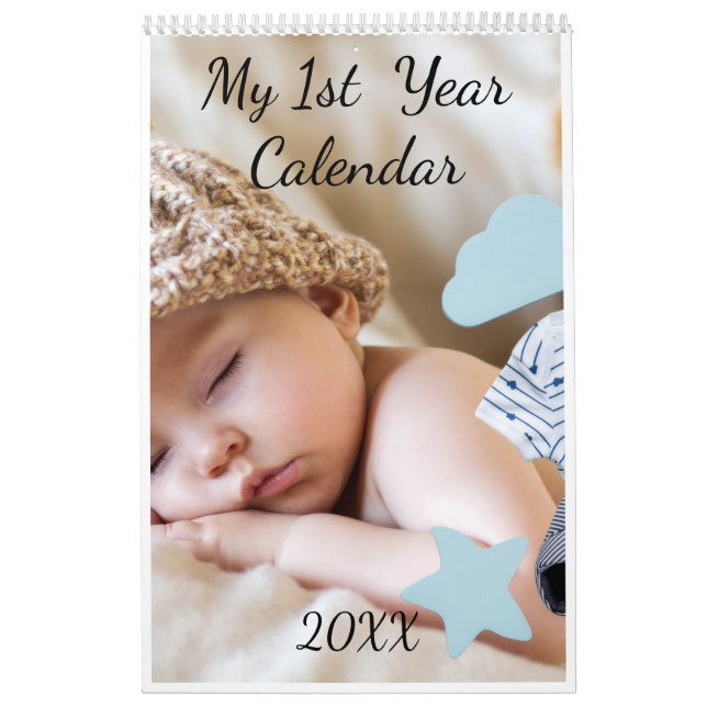 Baby Anpassningsbar Kalender (Omslag)
