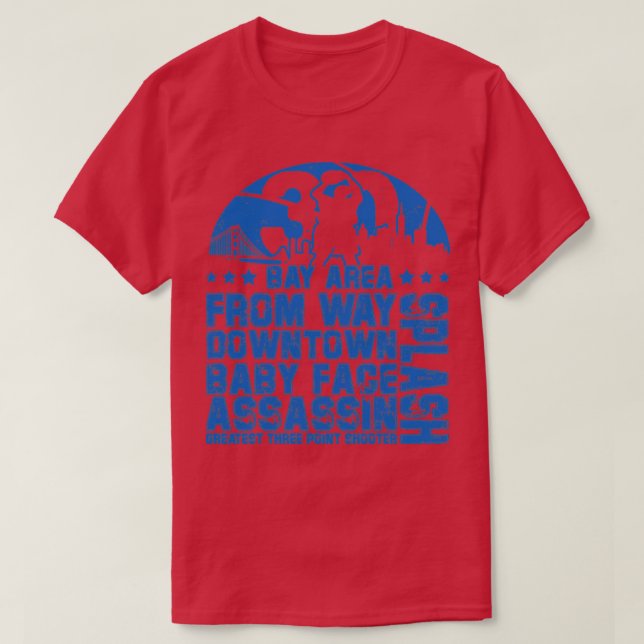 Baby-Ansikte-assassin från Way-staden T Shirt (Design framsida)