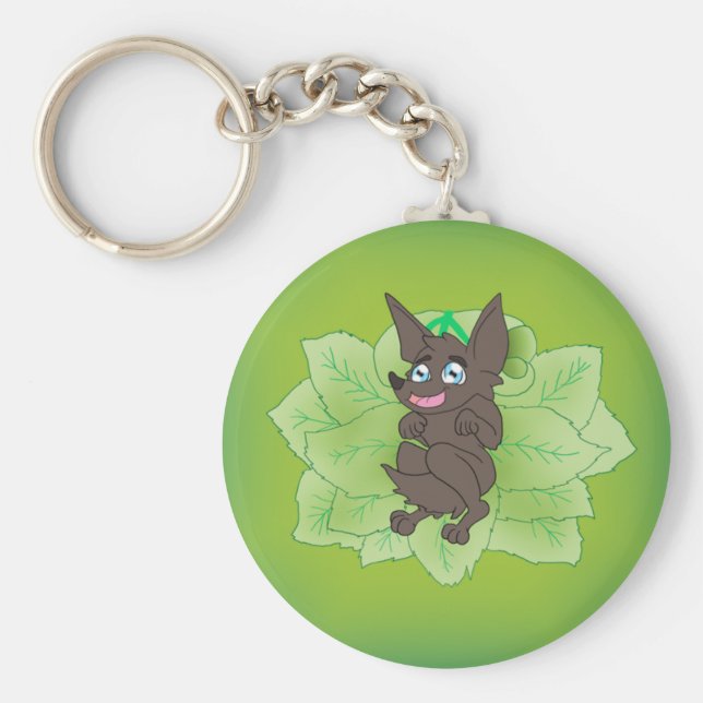 Baby Anubis Jr. Nyckelring (Framsidan)