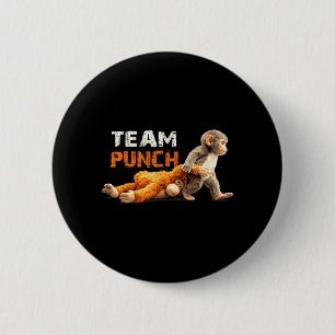 Baby Apa Punch Team Punch Söt Djurälskare Knapp