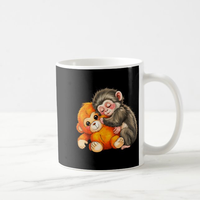 Baby apa slag  kaffemugg (Höger)