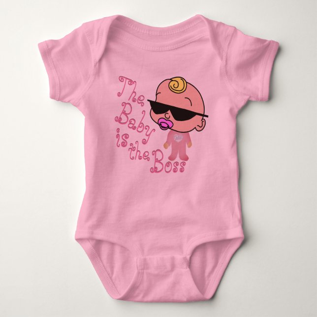 Baby är Bodykosten Chef Baby T Shirt (Framsida)
