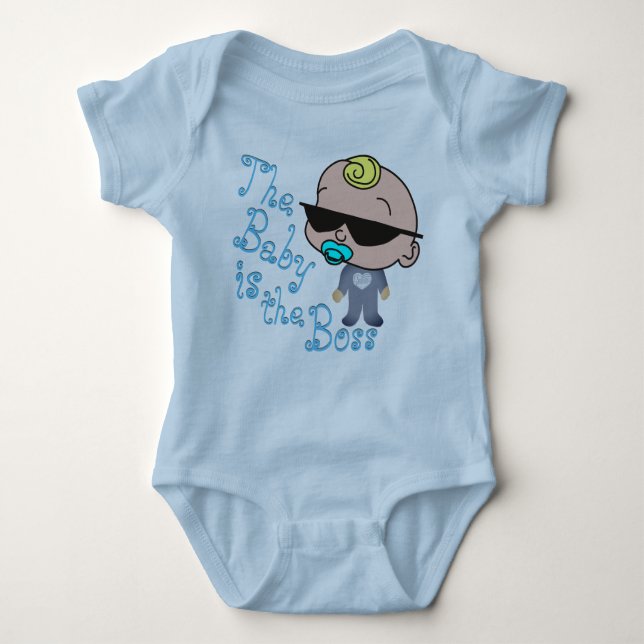 Baby är Bodykosten Chef Baby T Shirt (Framsida)