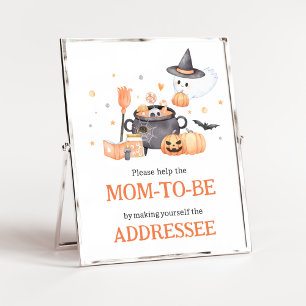 Baby är Brewing Orange Kuvert Station Poster