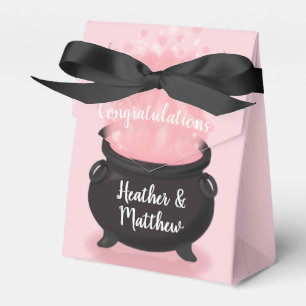 Baby är Brewing Witch Shower Gothic Rosa Girl Gir Presentaskar