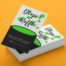 Baby är Brewn Baby Shower Diaper Raffle