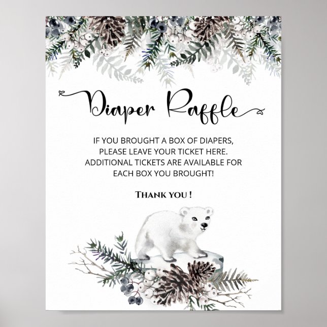 Baby är det kall utanför vinter-bländarraffel poster (Framsidan)