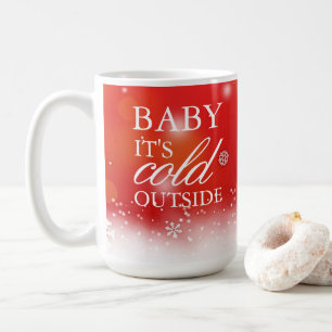 Baby är det Kallet utanför julen Helgdag Kaffemugg