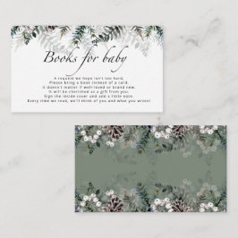 Baby är kallet utanför babyduschen bokar för baby tilläggskort