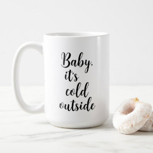Baby är Kallet utanför jul Kaffemugg