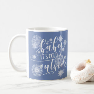 Baby är Kallet utanför jul Kaffemugg