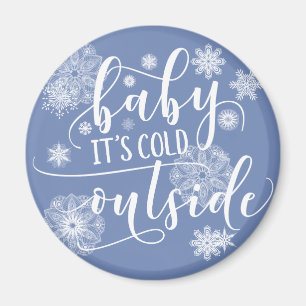 Baby är Kallet utanför jul Magnet