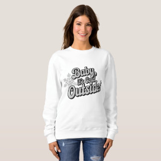 Baby är kallet utanför jul t shirt