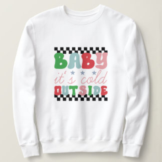 Baby är kallet utanför jultoman t shirt