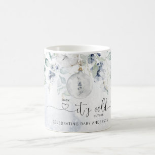 Baby är kallet utanför kaffe mugg