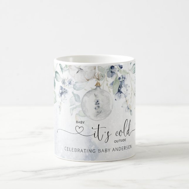 Baby är kallet utanför kaffe mugg (Center)