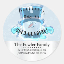 Baby är Kallet utanför Snögubbar