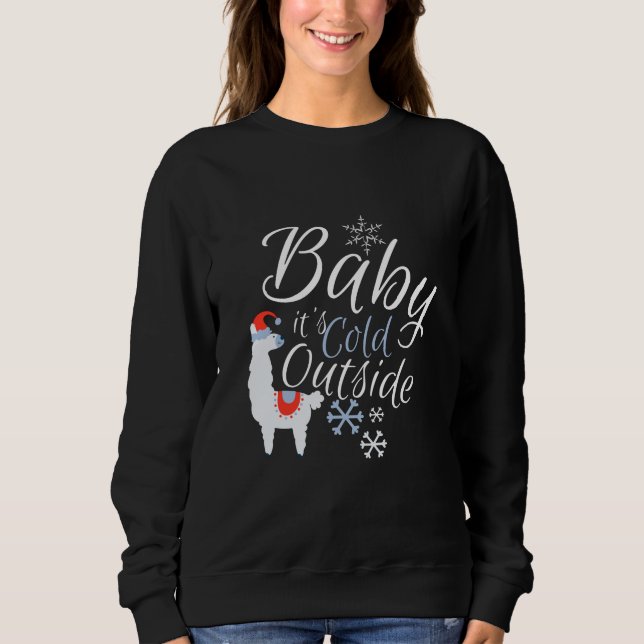 Baby är kallet utanför t shirt (Framsida)