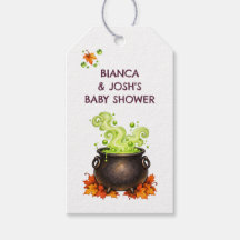 Baby är på gång Halloween Baby Shower Presentkort