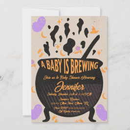 Baby är på gång Retro Baby Shower-fest Inbjudningar