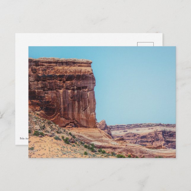 Baby Arch Inbjudan Vykort (Fram/baksida)