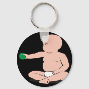BABY ARMINNEHAV APPLE NYCKELRING