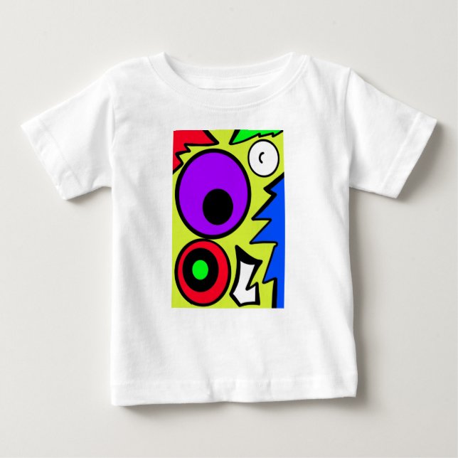 baby art stil t shirt (Framsida)