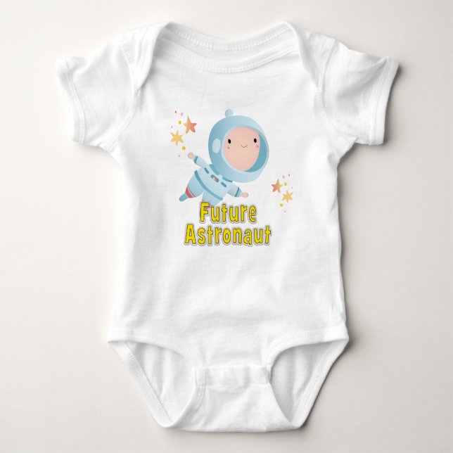 Baby Astronaut (pojke) framtida astronaut T Shirt (Framsida)