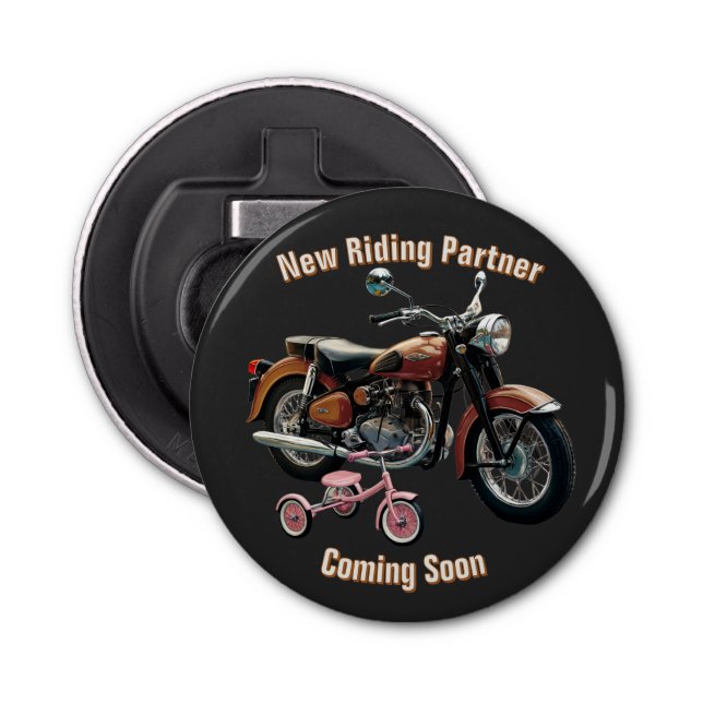 Baby aviseringsknapp för flasköppnare (Framsidan)