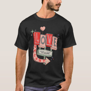 Baby avtryck Heart Valentine Day Gravid Ann T Shirt