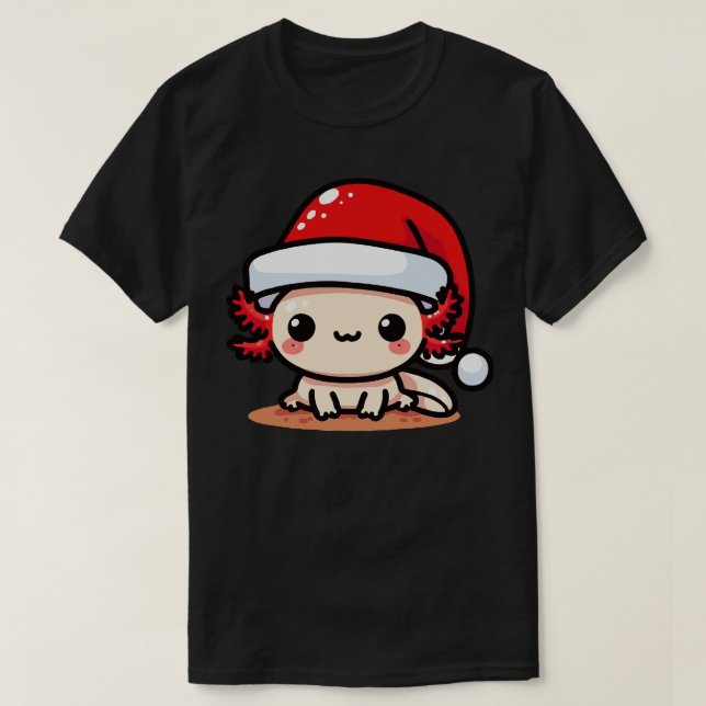 baby axolotl christmas t shirt (Design framsida)
