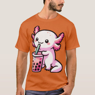 baby axolotl dryck boba t shirt