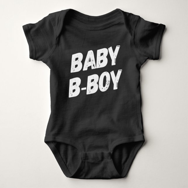 Baby B-Boy Hip hop Dancer T Shirt (Framsida)