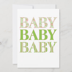 Baby, Baby, inbjudan till Baby