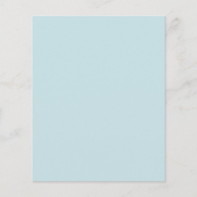 baby-baby-LJUS PASTEL BLUE BACKGROUND BOY TEMP Flygblad (Framsidan)