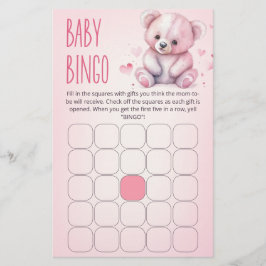 Baby Baby Shower bingo-spel
