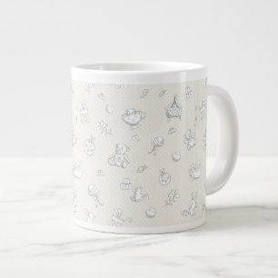 Baby-bakgrund Jumbo Mugg
