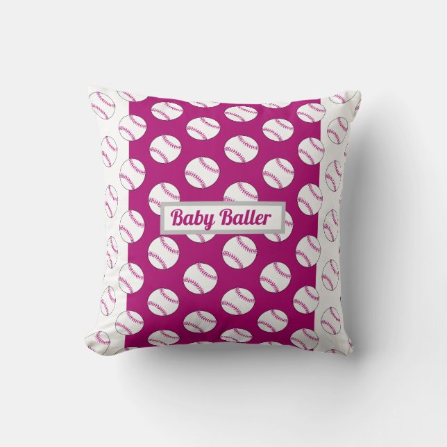 Baby Baller Blanket Kudde (Framsida)