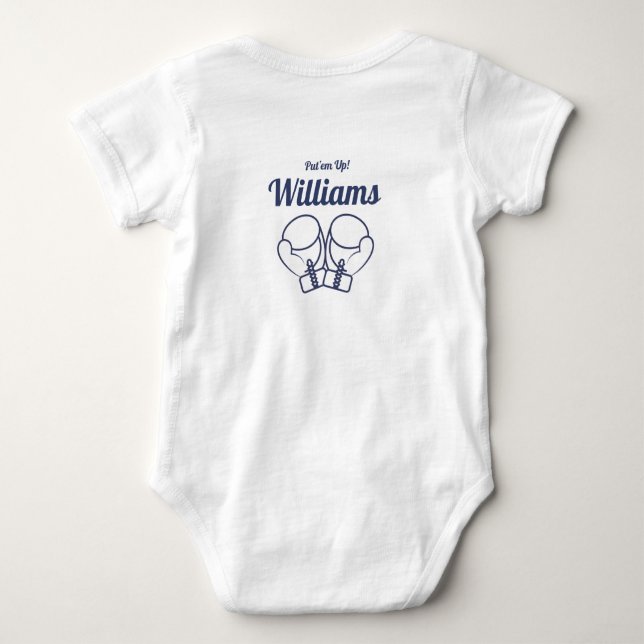 Baby Baller-kroppsdräkt Tshirt T Shirt (Baksida)